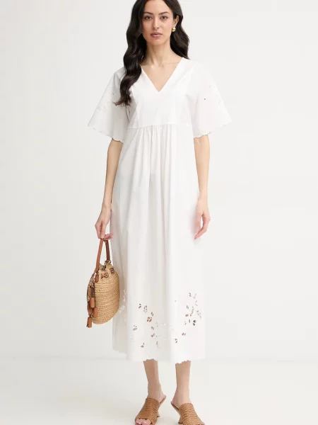 Weekend MaxMara Rochie WKDTARTUFO alb