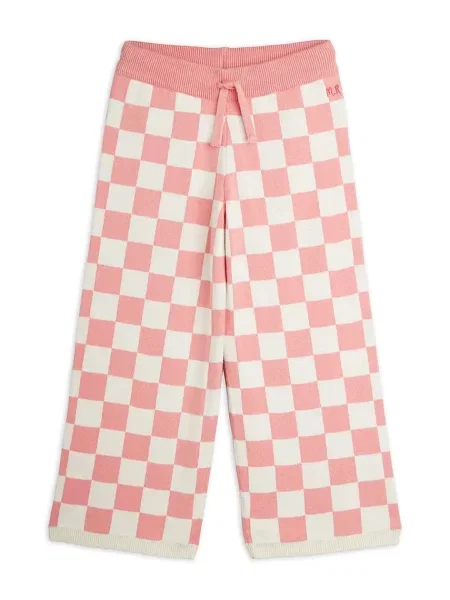 Mini Rodini штани wide leg дитячі Chess