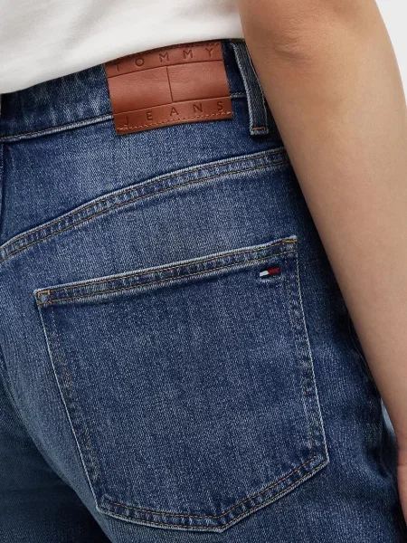 Прямые джинсы Tommy Jeans синие