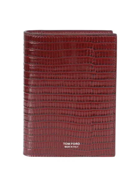 Portfel Tom Ford czerwony