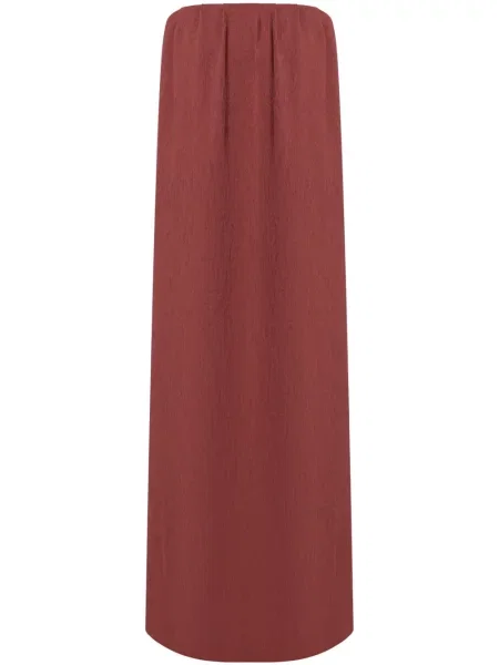 Rochie maxi A.m.g. de costum maro