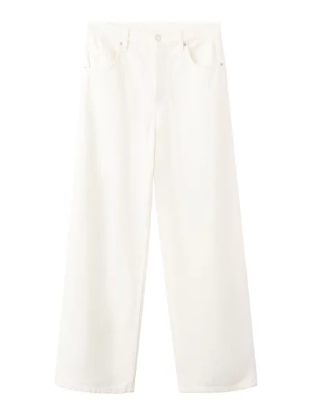 MANGO Pantaloni eleganți ROWAN murdar alb