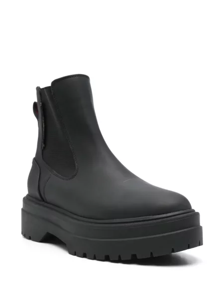 Botine chelsea Tommy Hilfiger chunky negru
