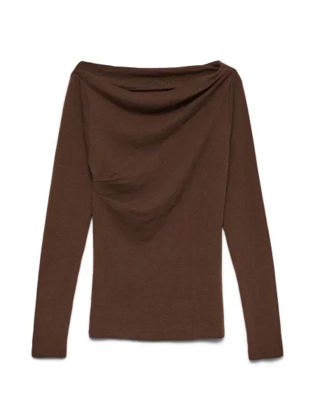 VERO MODA Pulover VMSofine' maro
