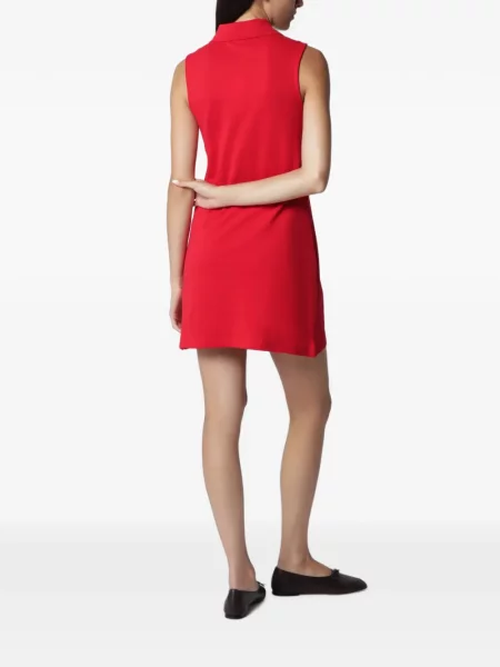 Rochie Flore Flore fără mâneci roșu