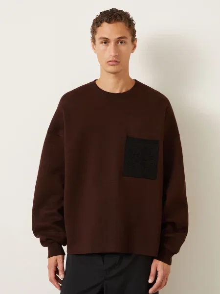 Loewe Sweter braun czarny