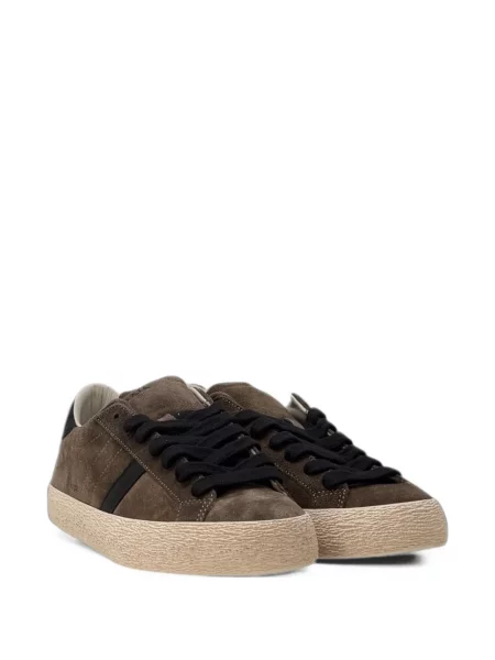 Sneakerși D.a.t.e. din piele de căprioară maro