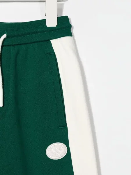 Spodnie dziecięce Emporio Armani zielone