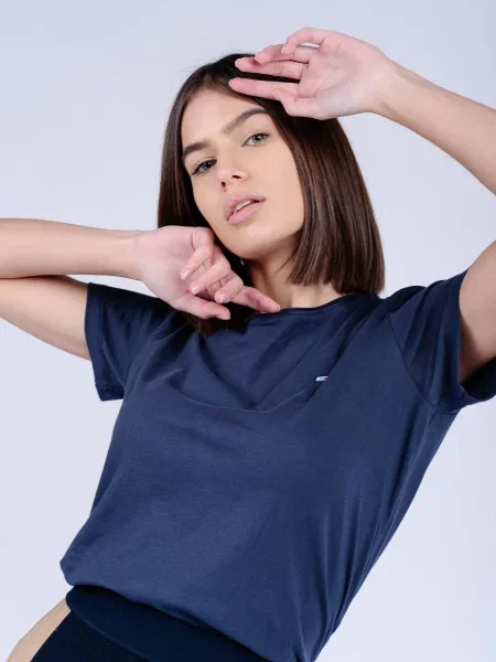 Tommy Jeans Tričko modrá