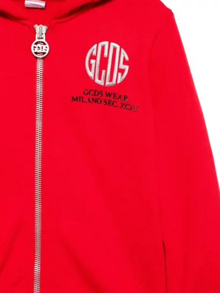 Bluza z kapturem dziecięca Gcds czerwona