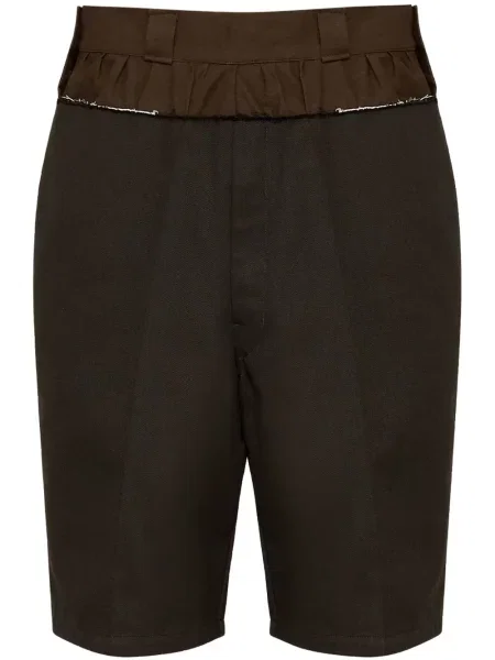 Pantaloni scurți Maison Margiela maro