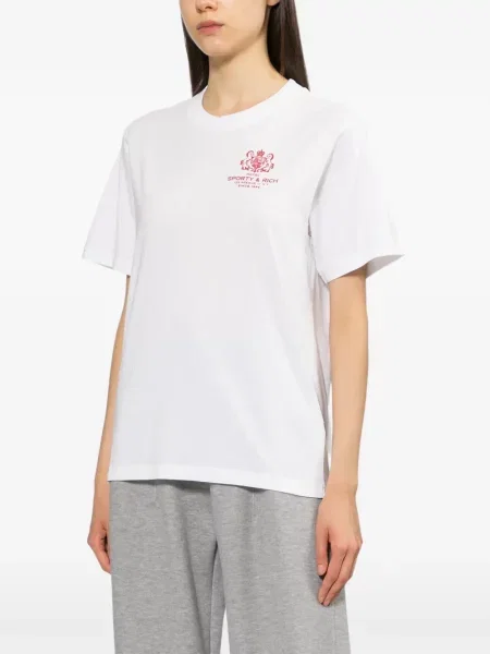 Μπλούζα Sporty & Rich λευκό