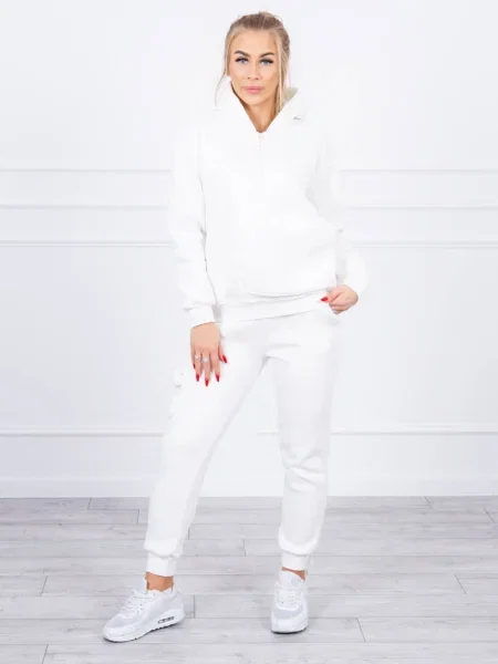 Анцуг Marka Niezdefiniowana декоративни джобове бяло