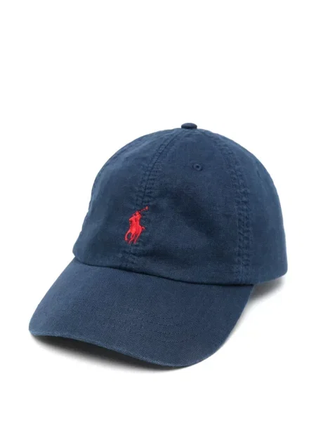 Klasické pruhované tričko Polo Ralph Lauren s potiskem šedé