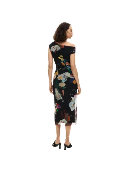 Rochie Desigual din tul negru