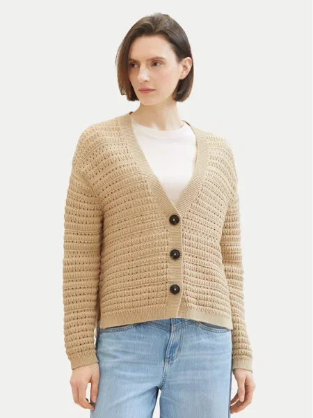 Tom Tailor Cardigan bej
