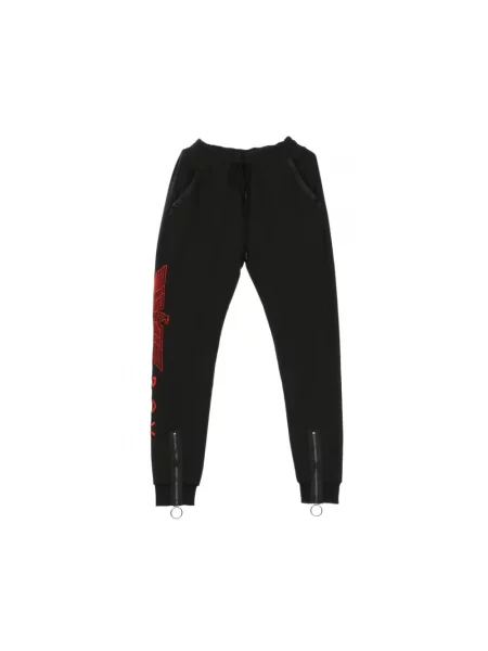 Spodnie dziecięce Boy London czarne