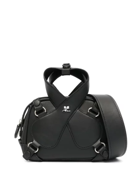Geanta crossbody Courreges negru