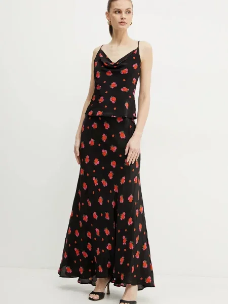 Bardot bluzka MONROE wzorzysta czarny