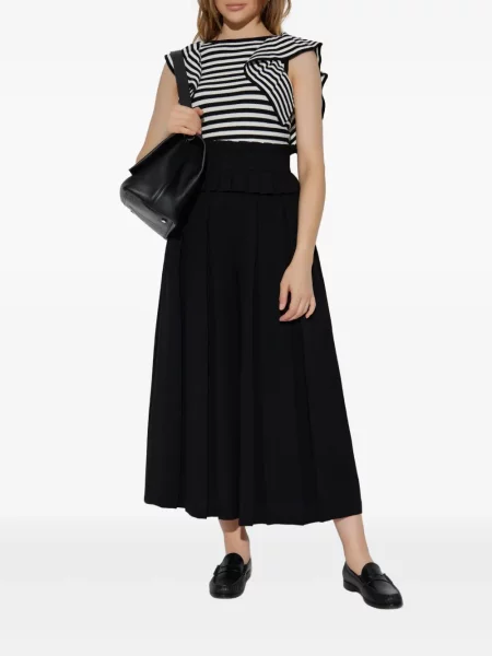 Pantaloni Max Mara plisate negru