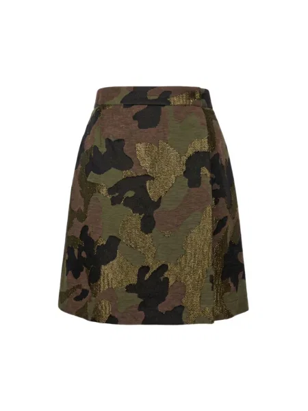 Spódnica mini Trussardi w kamuflażu