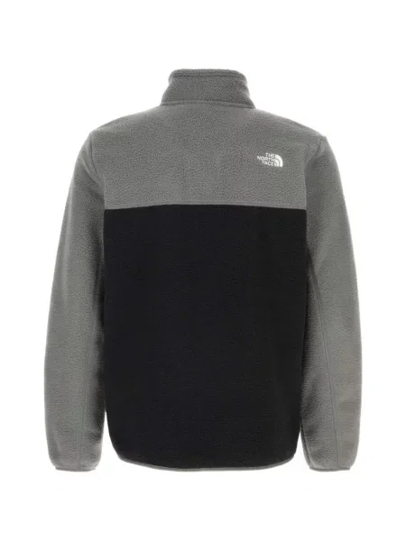 Pulover The North Face din fleece negru