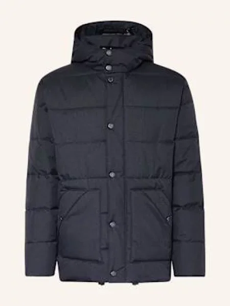 Barbour Prošívaná Bunda tmavě modrá