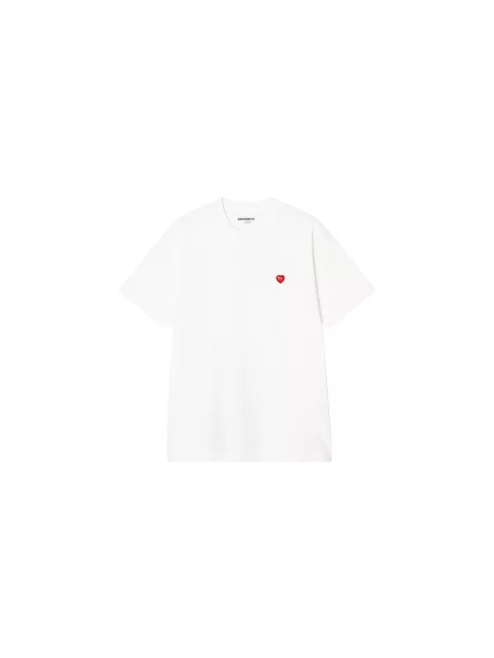 Carhartt WIP Small Heart T-Shirt biała