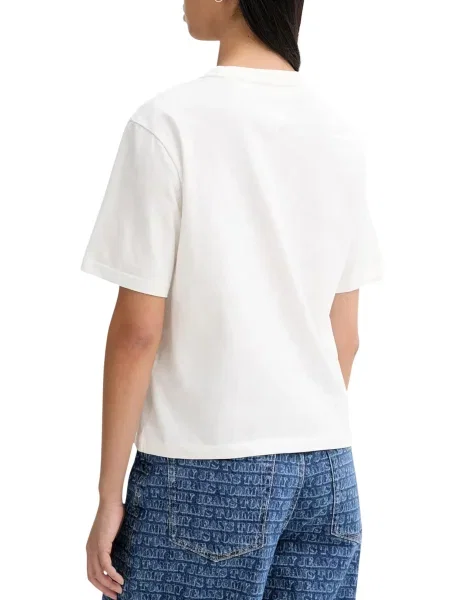 Тениска Tommy Jeans бежово