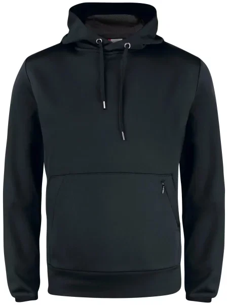 Clique Oakdale bluza z kapturem z – black czarna