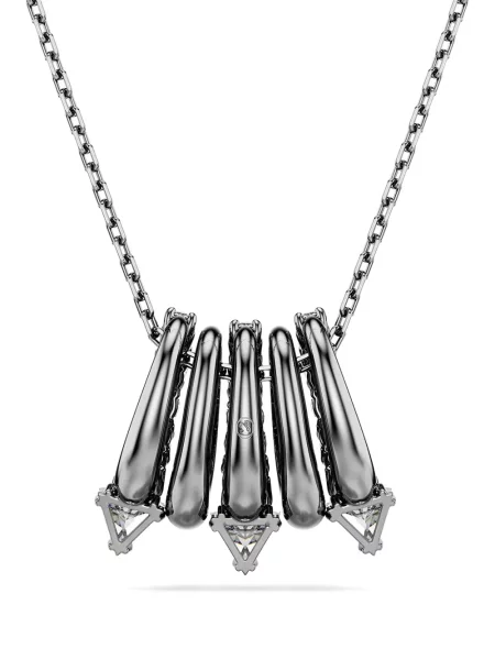 Pandantiv Swarovski de cristal argintiu