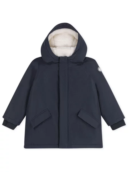 Geacă parka copii Petit Bateau albastru