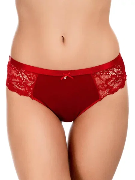 Трусики слип червоні