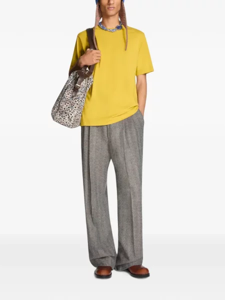 Tricou Dries Van Noten galben