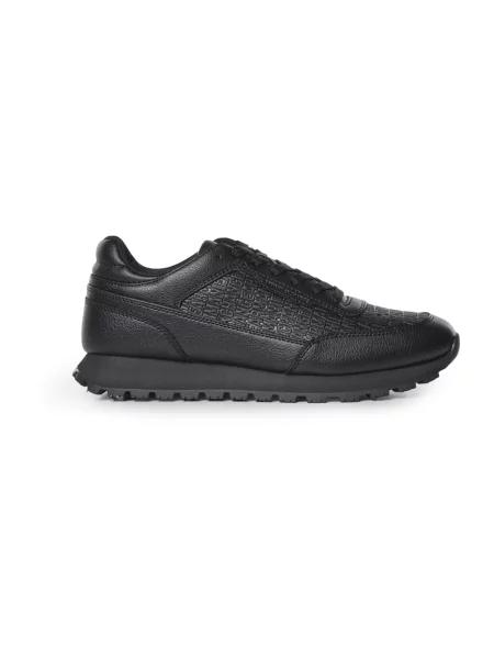 Sneakersy Armani Exchange z logo czarne