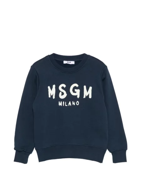 Bluza dziecięca Msgm niebieska
