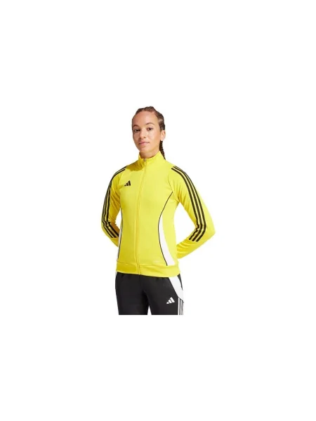 ADIDAS PERFORMANCE Tréningová bunda Tiro / čierna / biela žltá