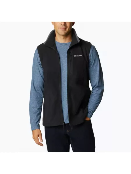 Columbia Fast Trek Fleece férfi ujjatlan kabát. Méret: M fekete