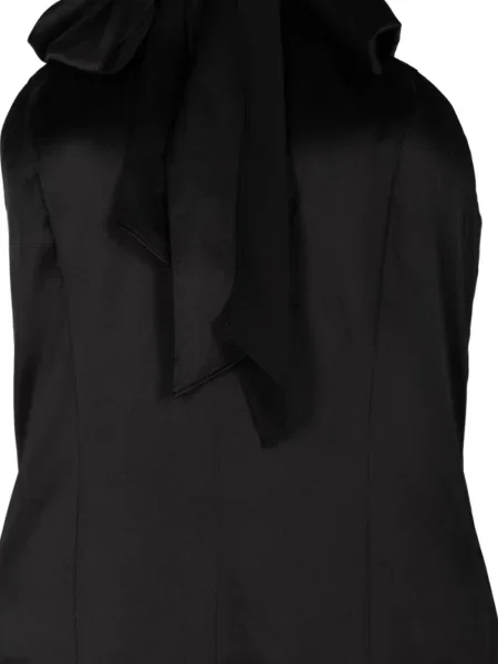 Rochie maxi Cinq A Sept cu funde negru