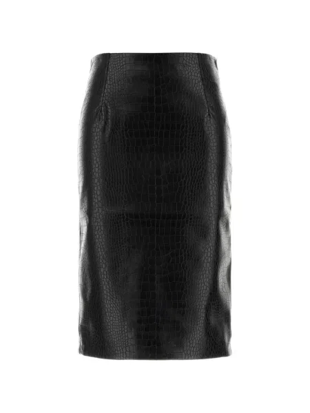 Fustă tip creion Des Phemmes negru