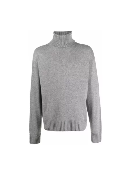 Sweter z golfem Off-white wełniany do golfa biały