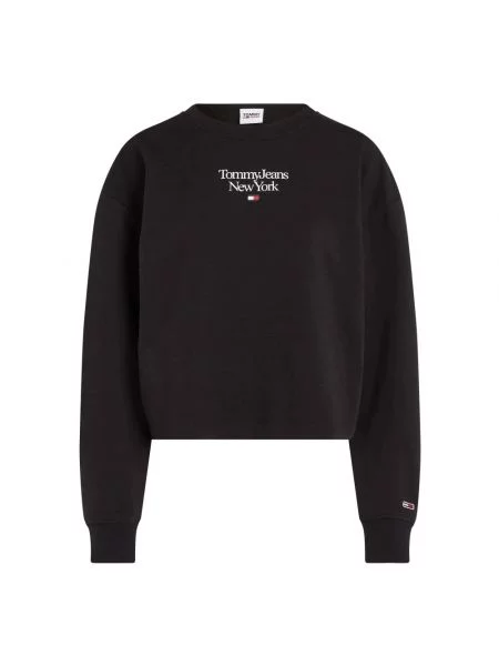 Bluza z kapturem Tommy Hilfiger czarna