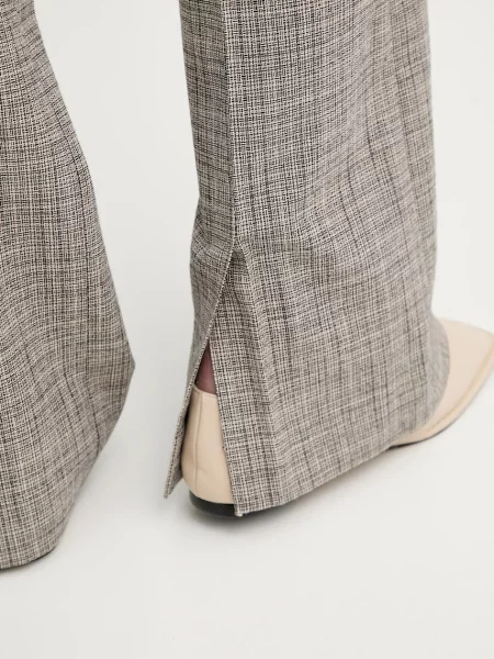 Шерстяные брюки Ps Paul Smith бежевые