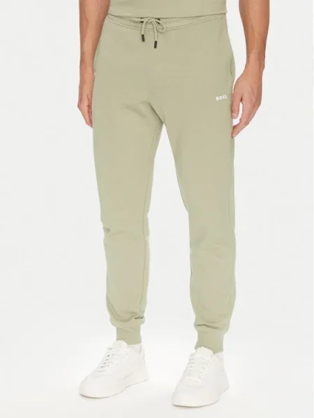 BOSS Pantaloni trening Sechup verde