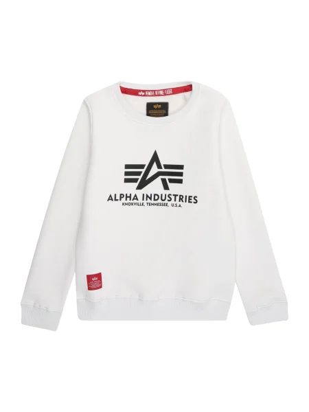 Palton copii Alpha Industries alb