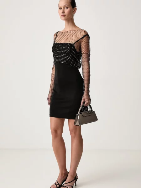 Karl Lagerfeld Jeans rochie negru