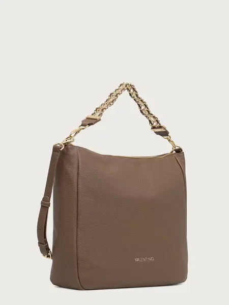 Geanta crossbody Valentino din piele maro