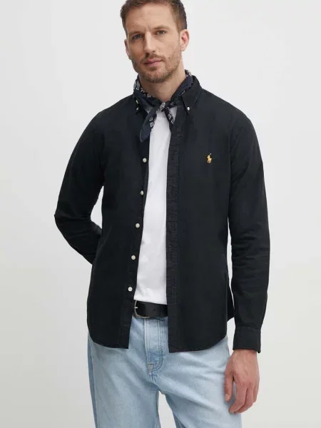 Ralph Lauren Koszule Mężczyzna S Ralph Lauren Koszule > Koszule codzienne czarny
