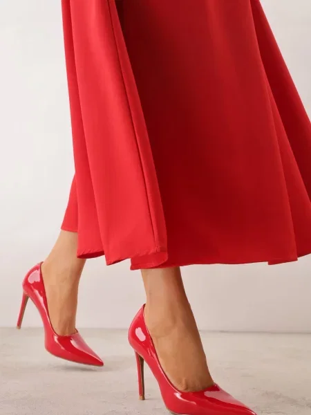 Pantofi stiletto Nipsey roșii