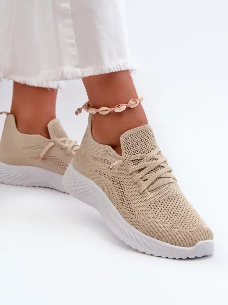 Teniși Kesi slip-on bej